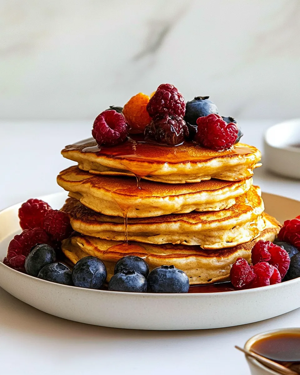 Homemade Protein Pancakes photo