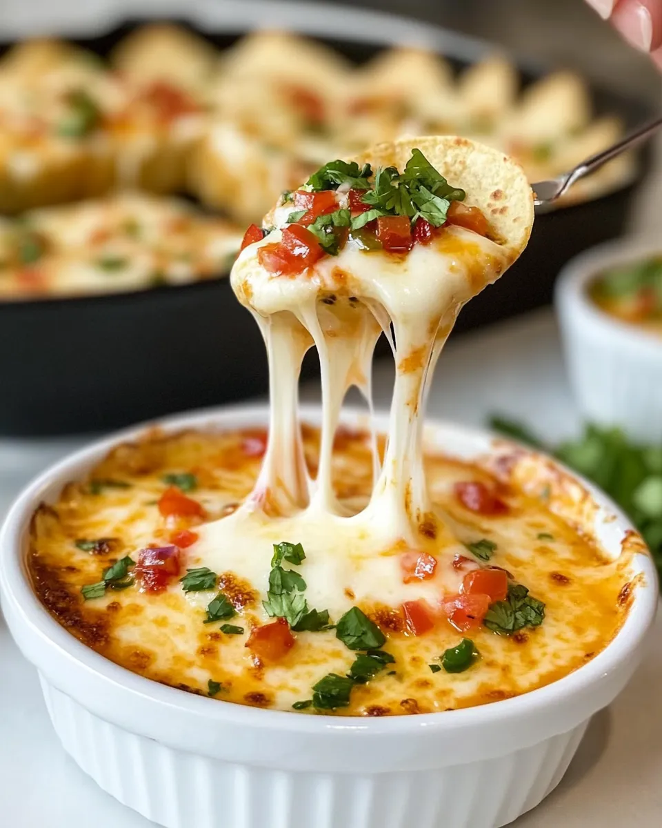 Delicious Queso Fundido shot