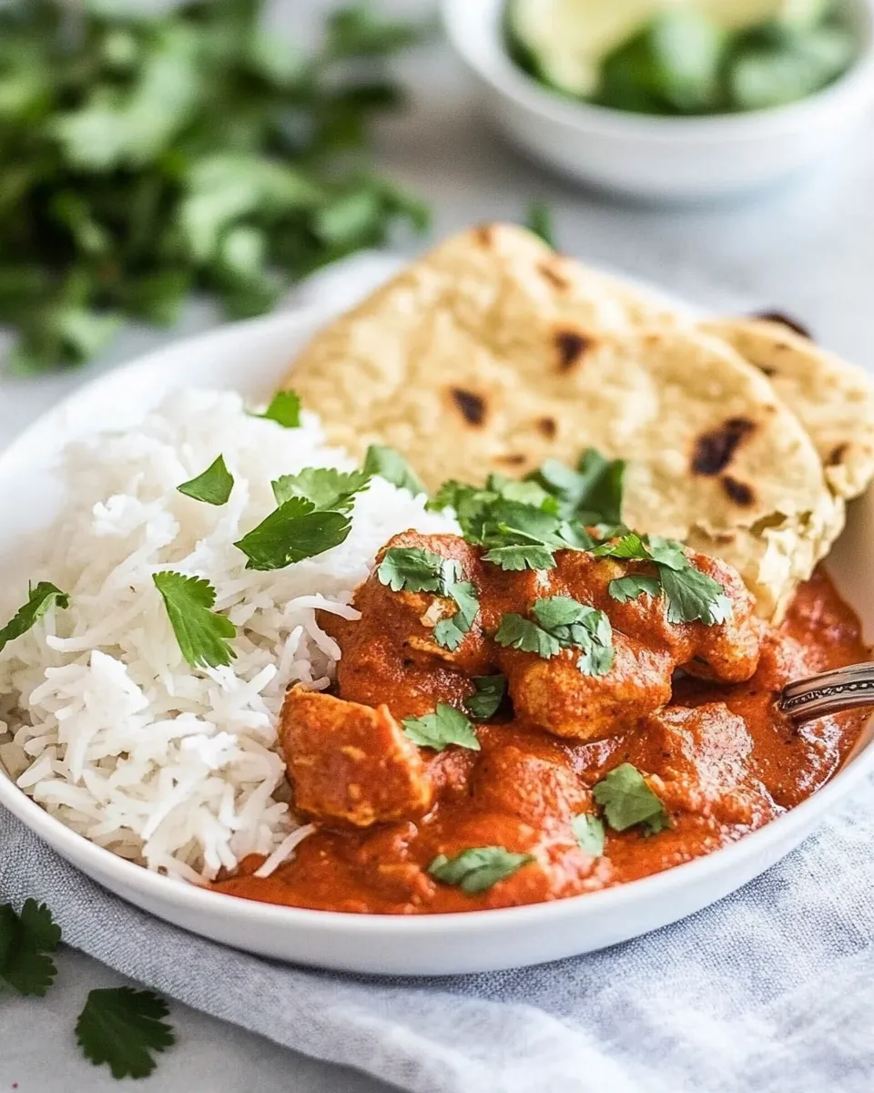 Best Quick Chicken Tikka Masala shot