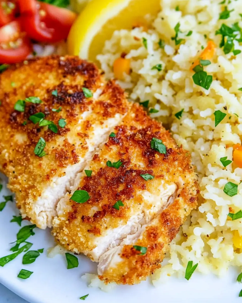 Healthy Quick Parmesan Chicken recipe photo