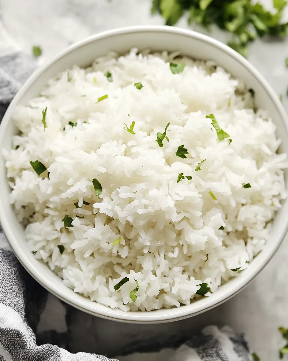 Classic Quick and Easy Coconut Rice image