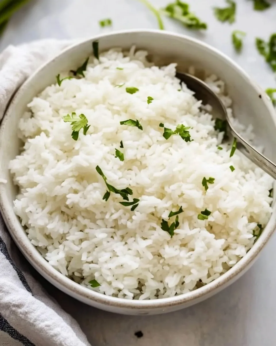 Easy Quick and Easy Coconut Rice recipe photo