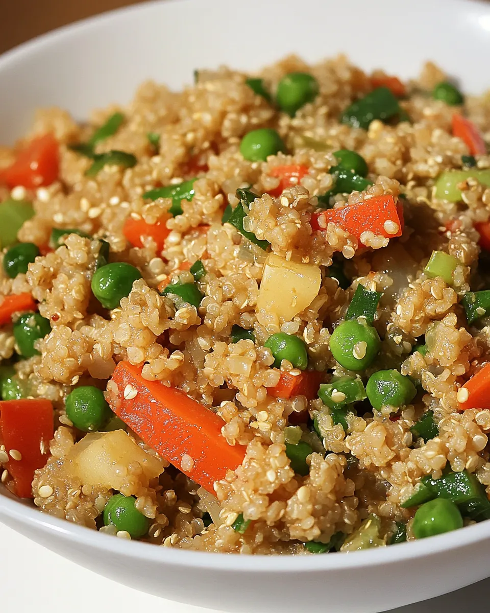 Delicious Quinoa and Vegetable Stir-Fry image