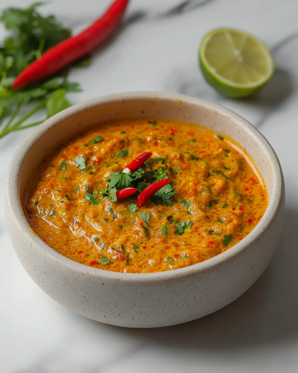 Easy Red Curry Paste recipe photo