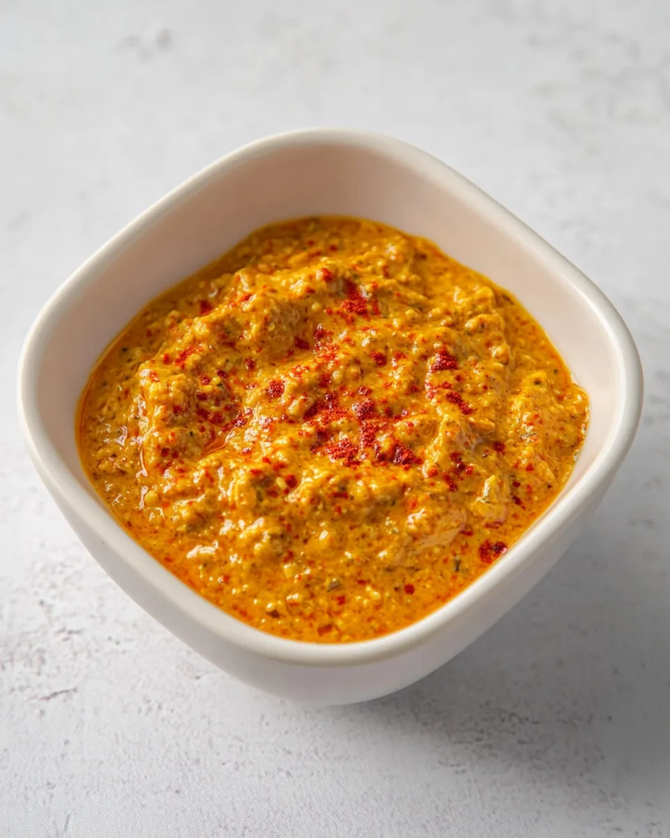 Delicious Red Curry Paste shot