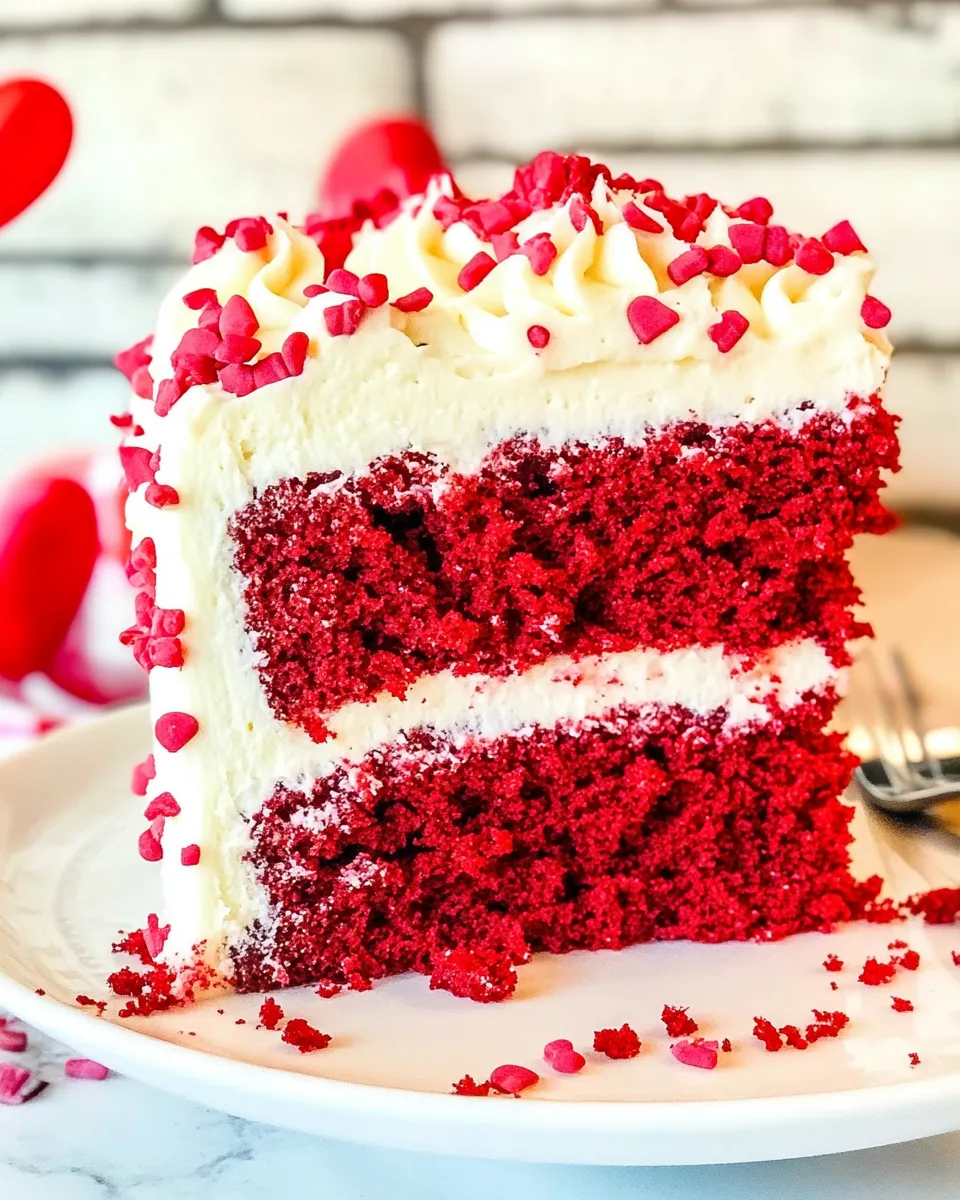 Delicious Red Velvet Cake from Scratch shot