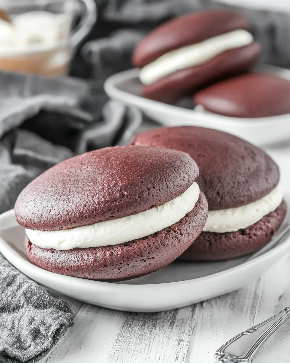 Classic Red Velvet Whoopie Pies image