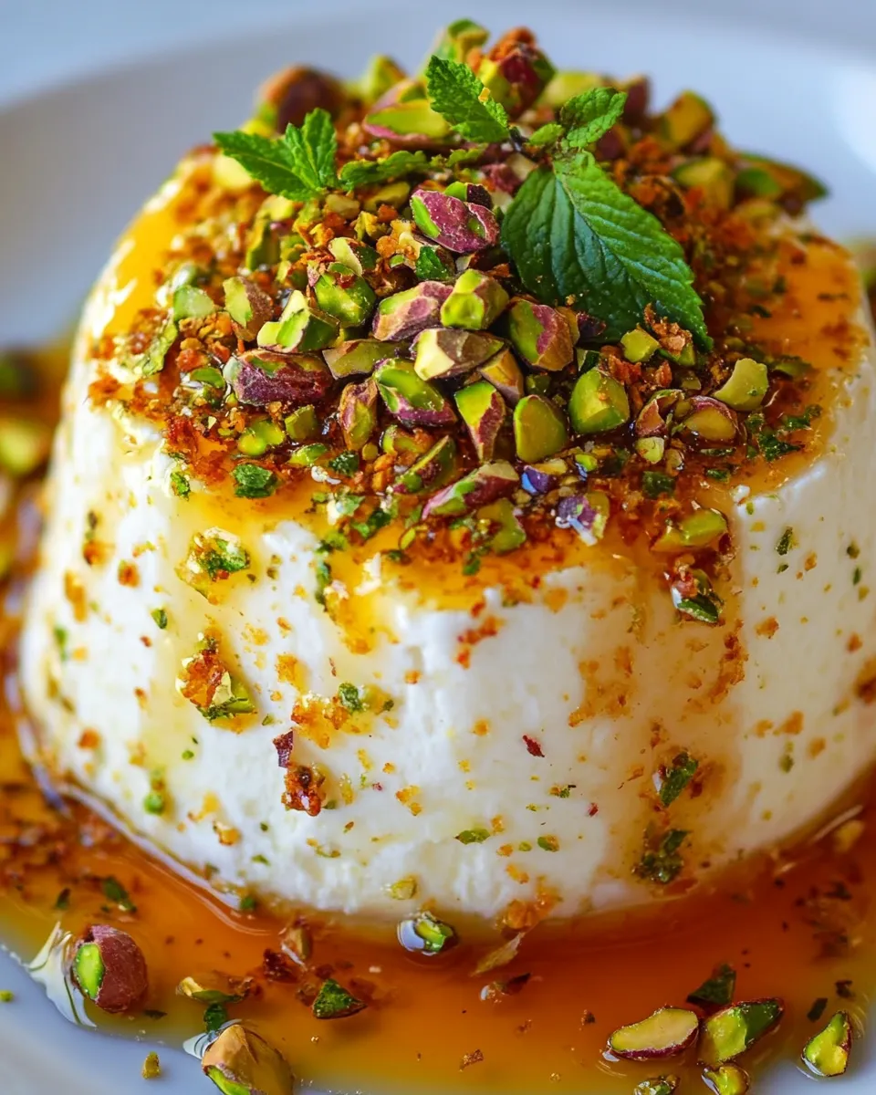 Classic Ricotta with Honey & Pistachios image