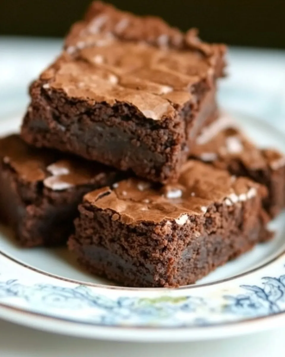 Homemade Ridiculously Easy One-Bowl Brownies photo