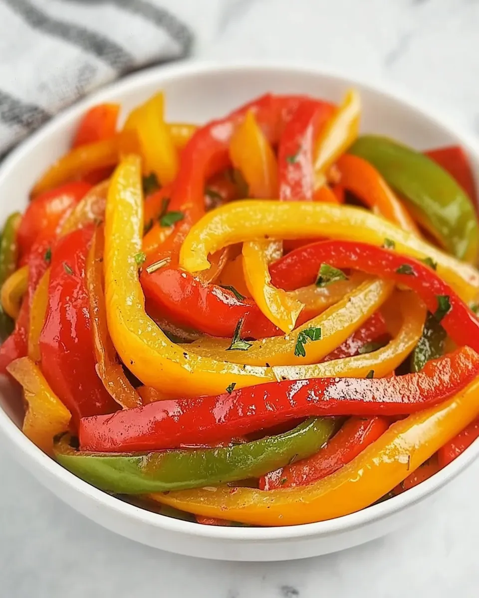 Delicious Roasted Pepper Salad image