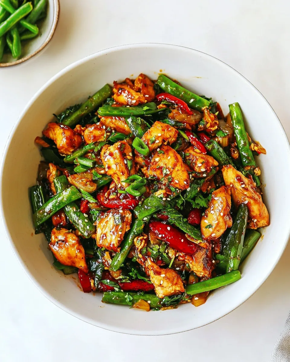 Healthy Rotisserie Chicken Stir-Fry shot