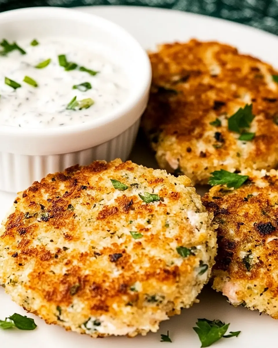 Homemade Salmon Patties Recipe (with Tartar Sauce) photo