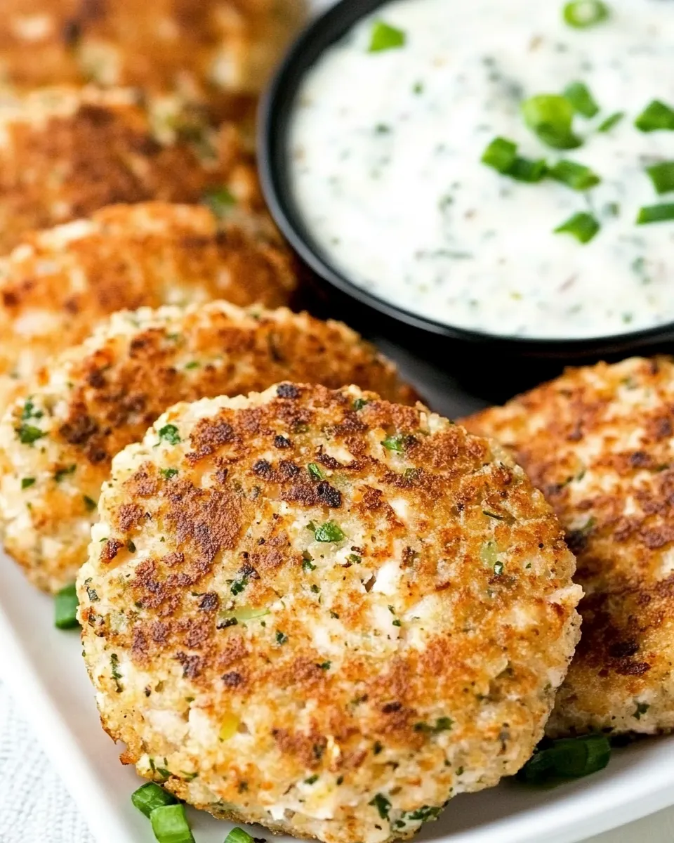 Classic Salmon Patties Recipe (with Tartar Sauce) image