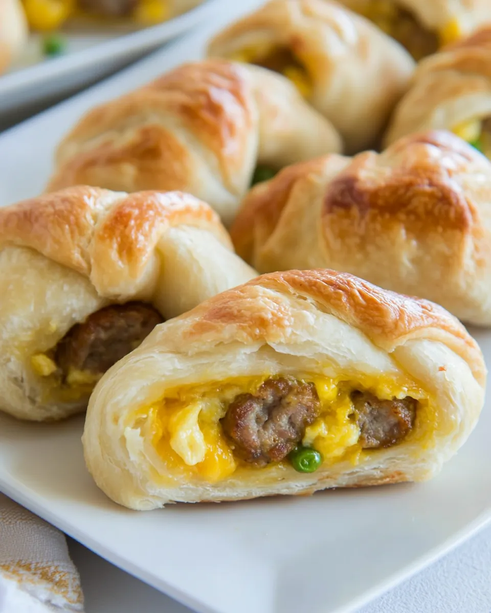 Classic Sausage Breakfast Roll-Ups image