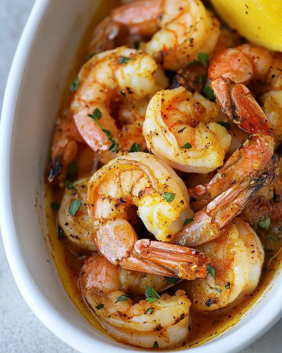 Amazing Sauted Shrimp plate image