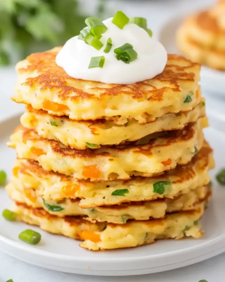 Homemade Savory Pancakes photo