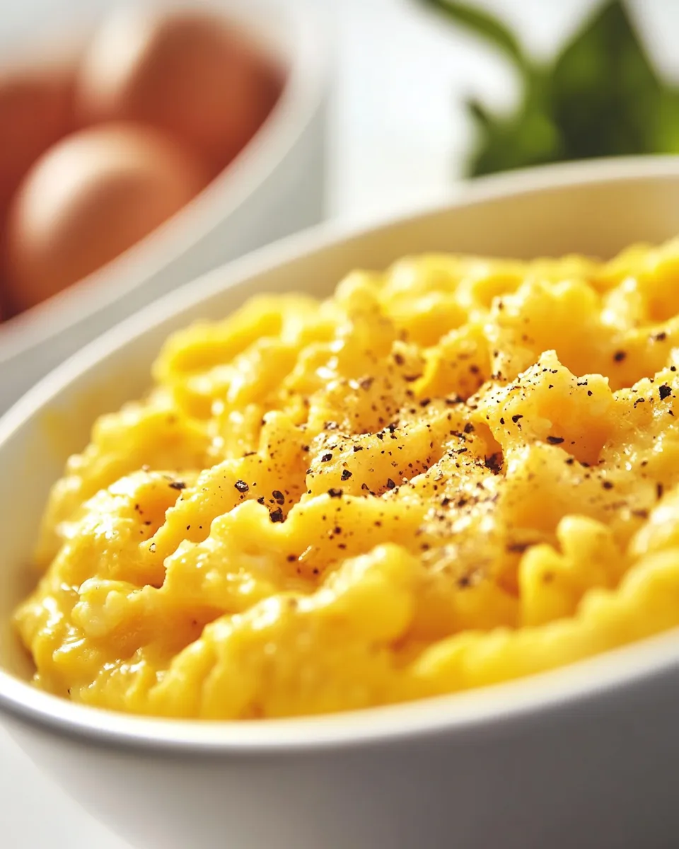 Easy Scrambled Eggs in the Microwave recipe photo