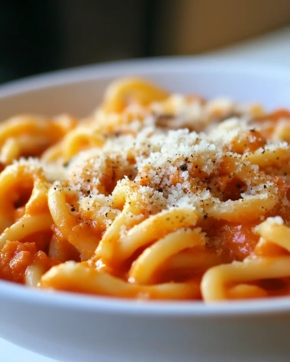 Classic Seriously Amazing Roasted Red Pepper Pasta image