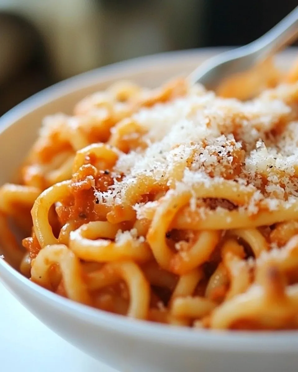 Easy Seriously Amazing Roasted Red Pepper Pasta recipe photo