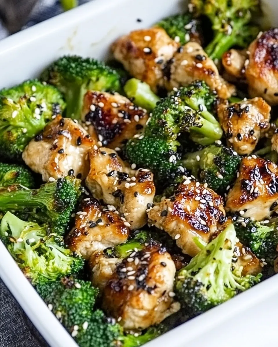 Easy Sesame Chicken Broccoli Meal recipe photo