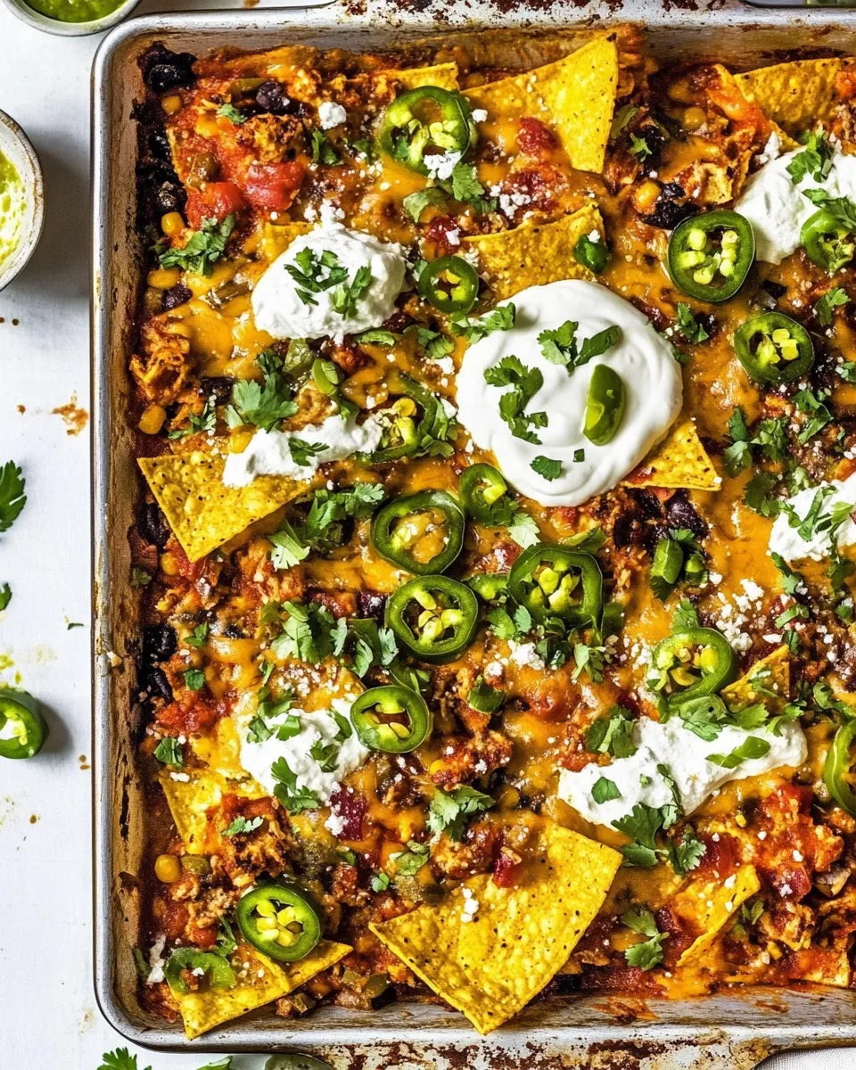 Delicious Sheet Pan Nachos image