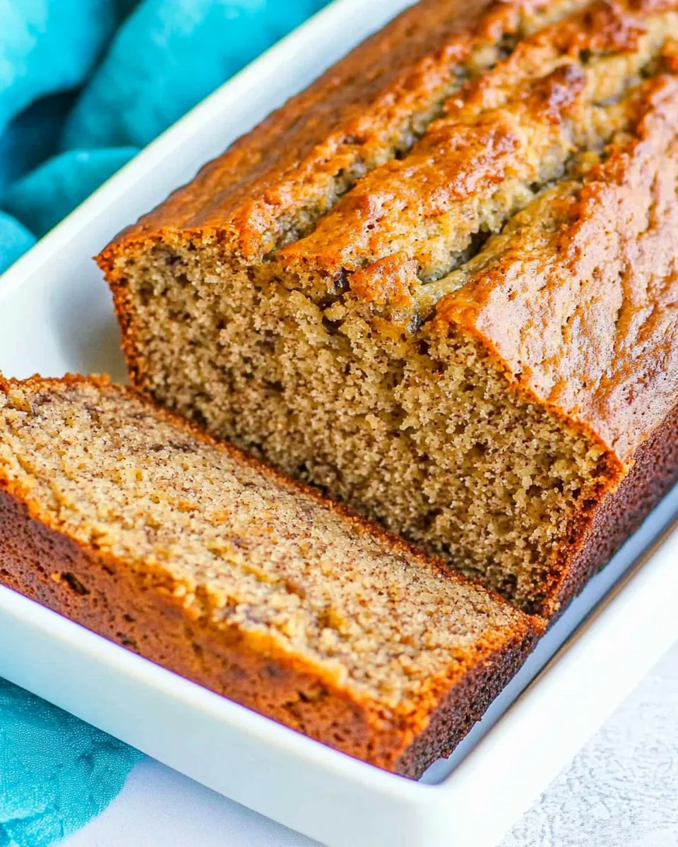 Easy Simple Banana Bread recipe photo