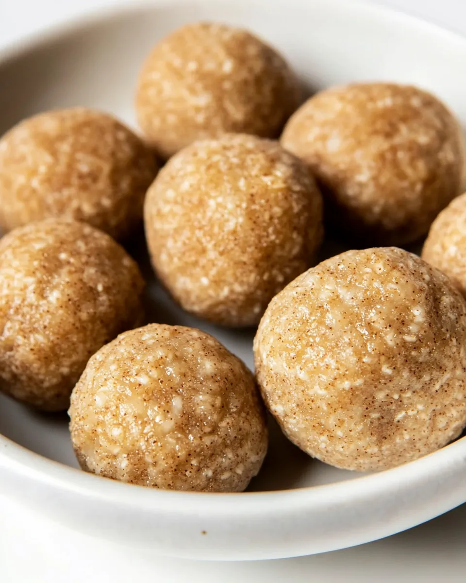 Classic Simple Cinnamon Vanilla Protein Bites image