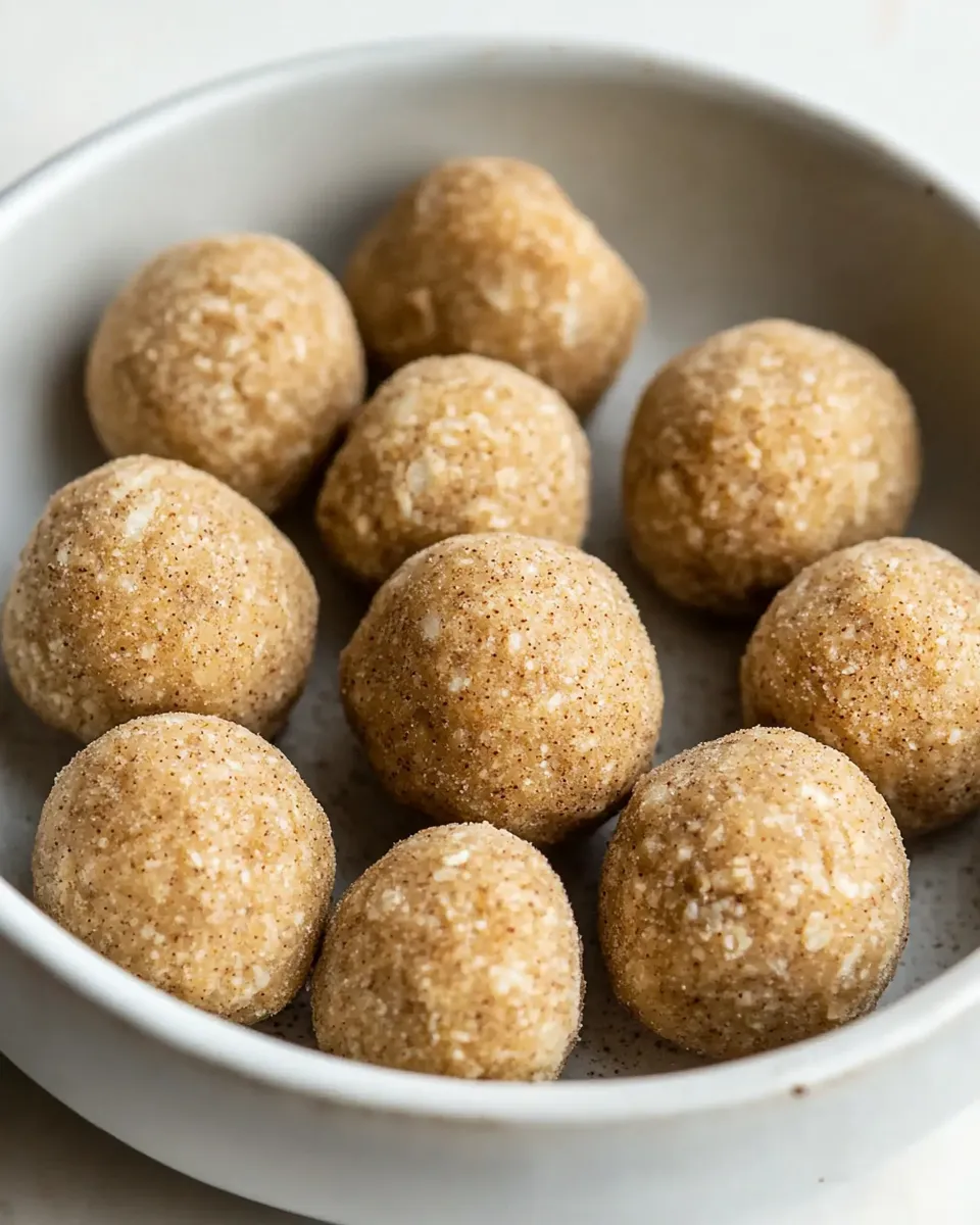 Easy Simple Cinnamon Vanilla Protein Bites recipe photo