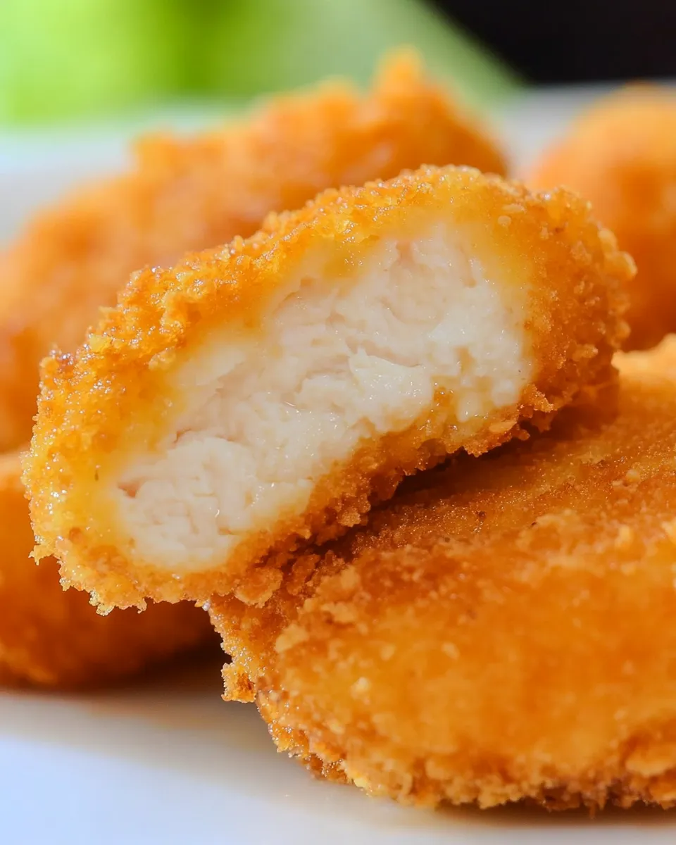 Delicious Skinny Chicken Nuggets recipe image