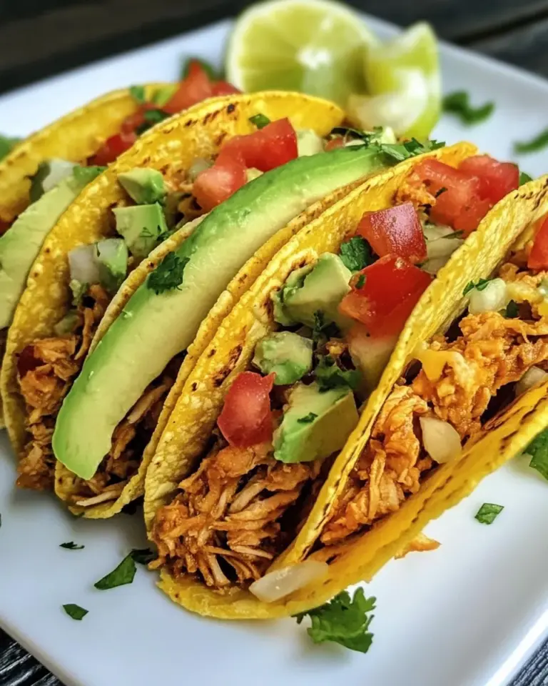 Easy Slow Cooker Protein Chicken Tacos photo