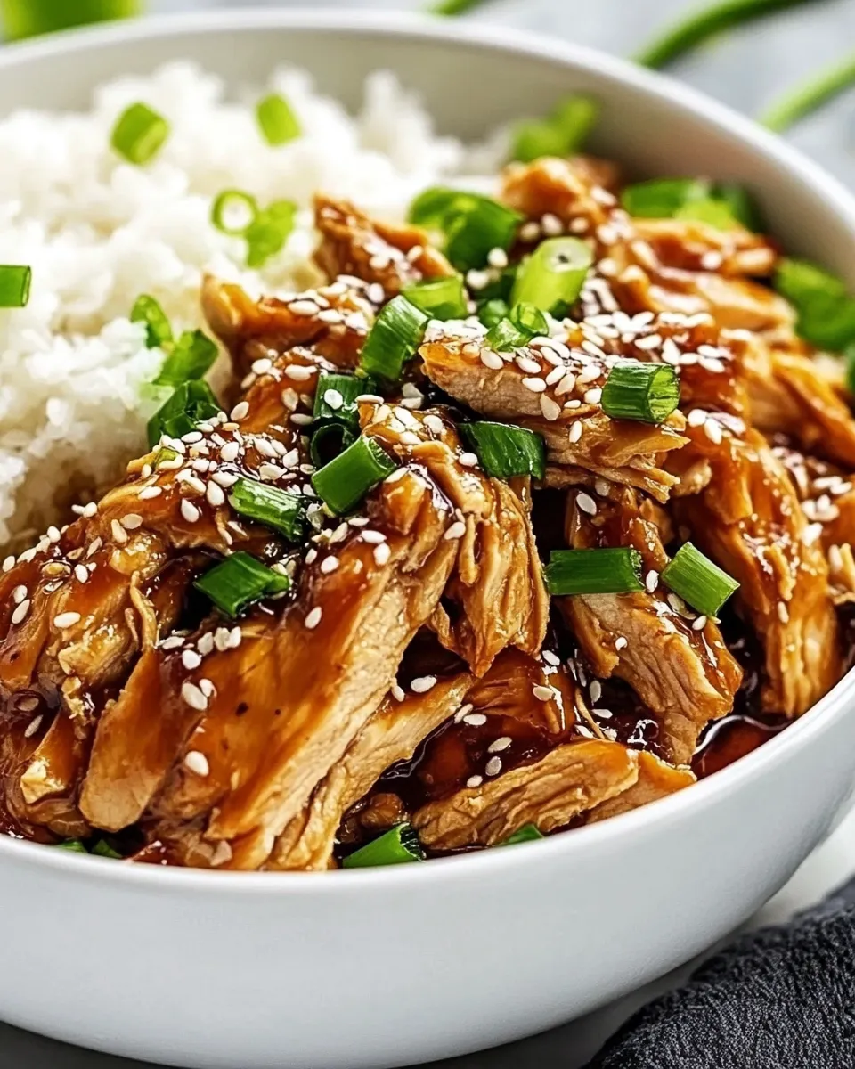 Homemade Slow Cooker Teriyaki Chicken photo