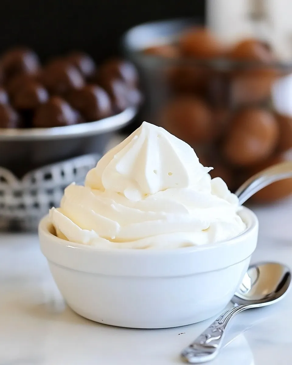 Homemade Small-Batch Cream Cheese Whipped Cream photo