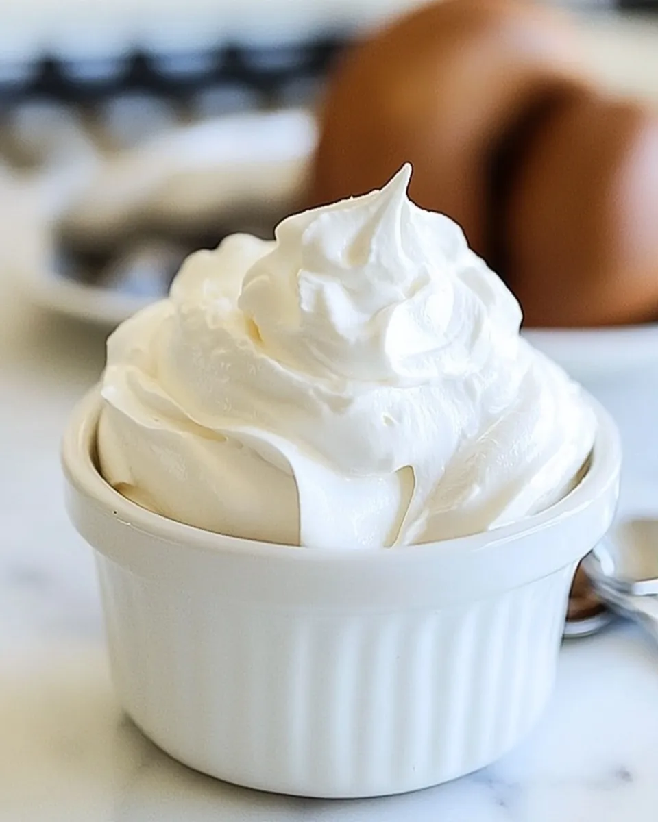 Delicious Small-Batch Cream Cheese Whipped Cream recipe photo