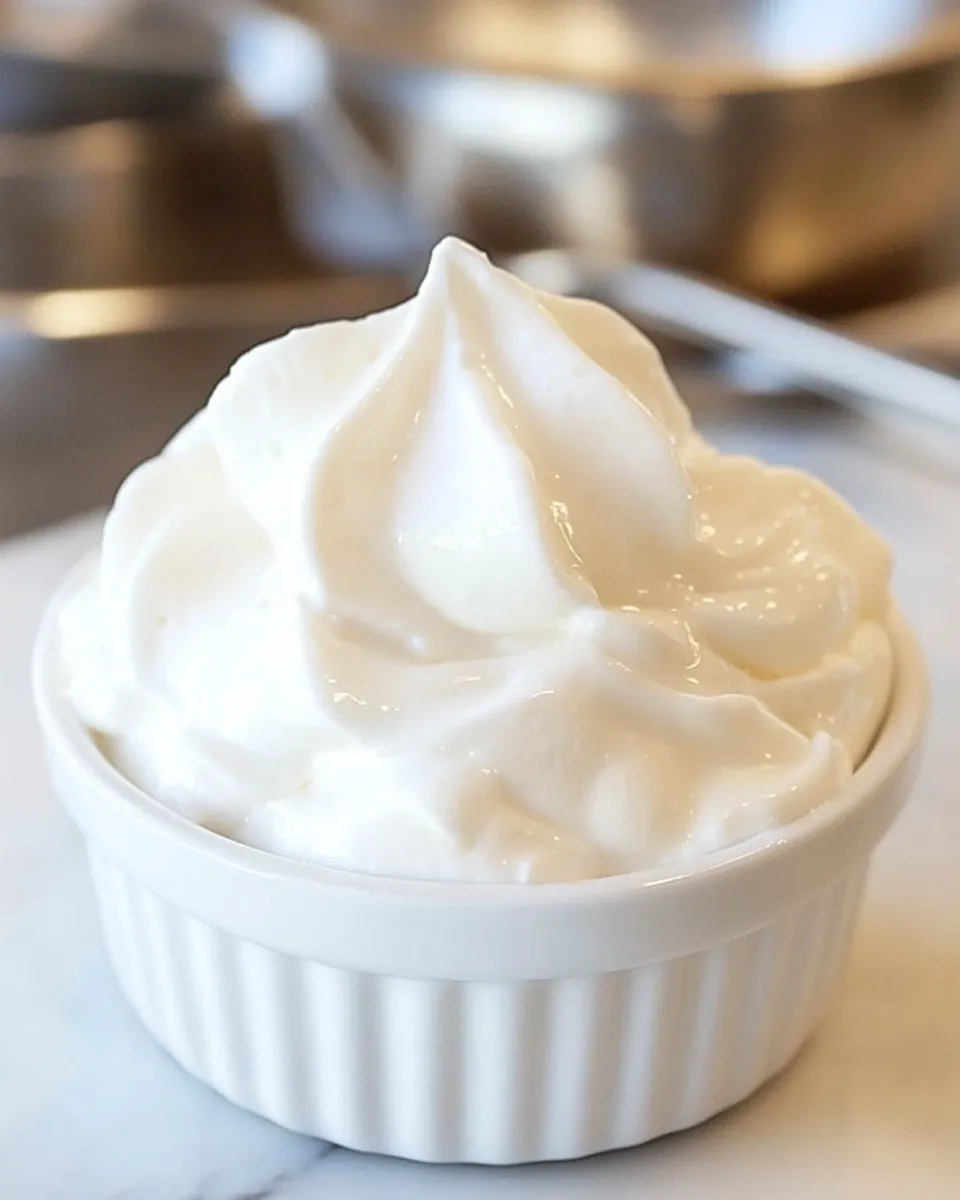 Quick Small-Batch Cream Cheese Whipped Cream shot