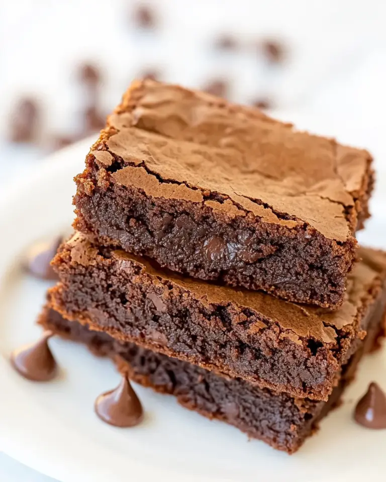 Easy Small Batch Brownies (Makes 3 Brownies) recipe photo