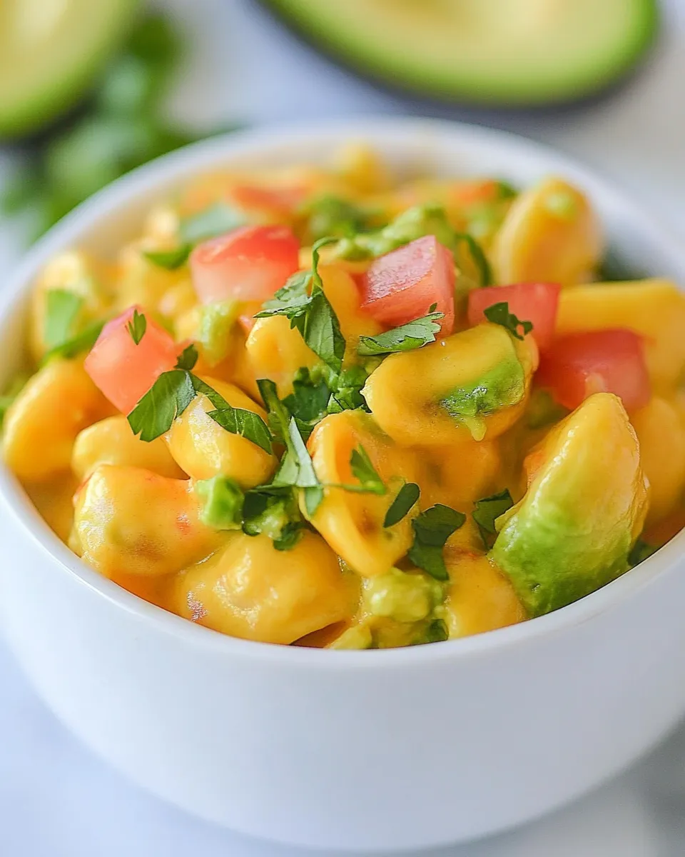 Delicious Smoky Avocado Shells and Cheese image
