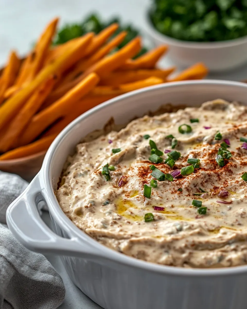 Easy Smoky Blue Cheese Dip Recipe shot