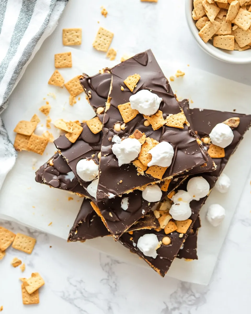 Classic Smores Bark image