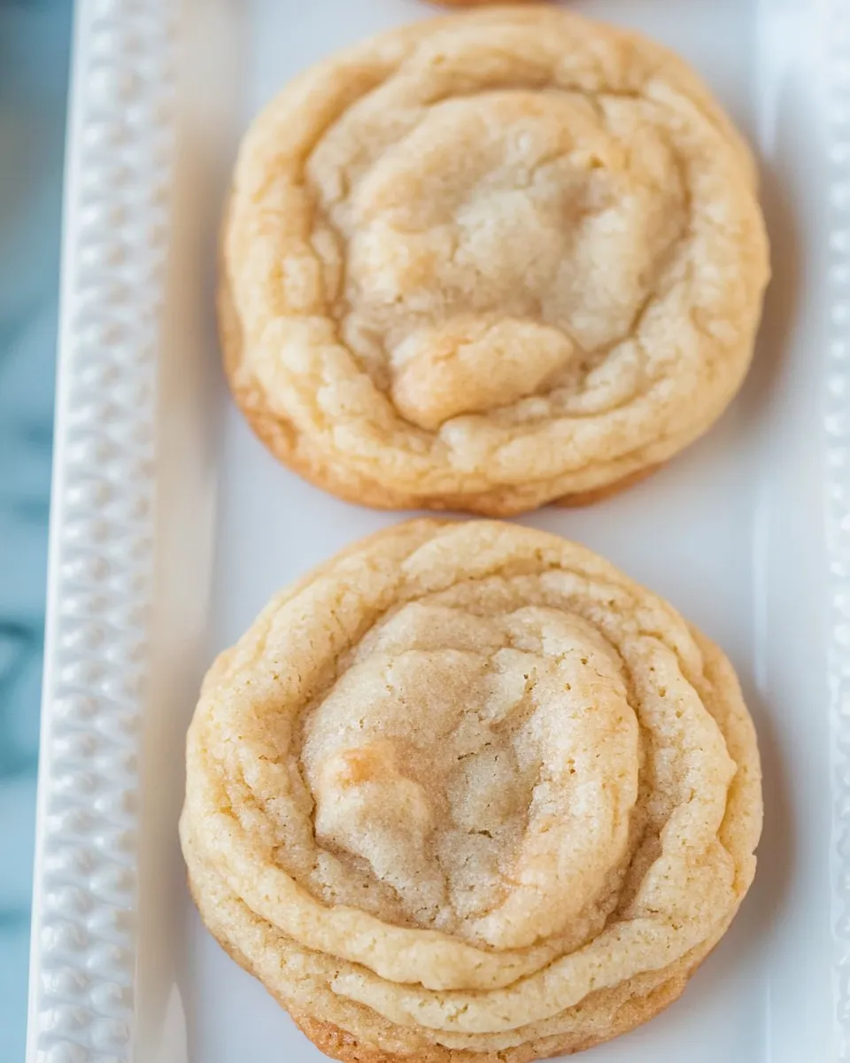 Homemade Soft and Chewy Sugar-Doodle Vanilla Cookies photo
