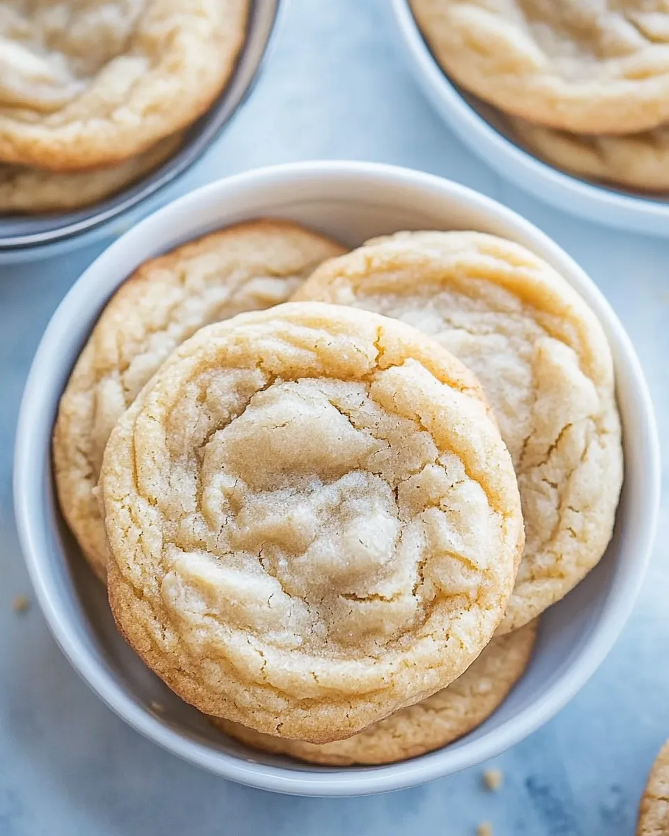 Classic Soft and Chewy Sugar-Doodle Vanilla Cookies image