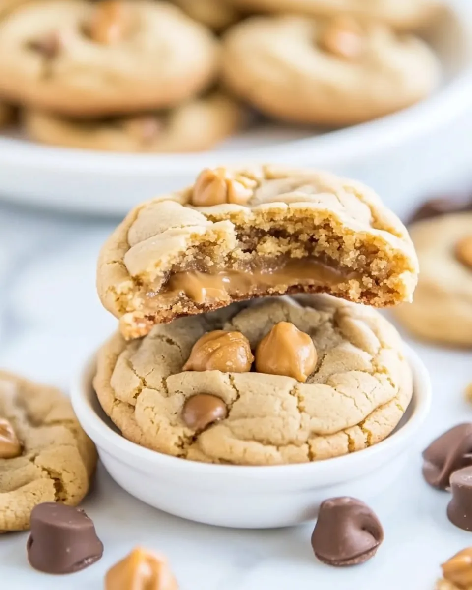 Classic Soft and Chewy Triple Peanut Butter Cookies image