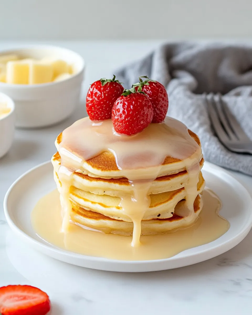Delicious Sour Cream Pancakes image