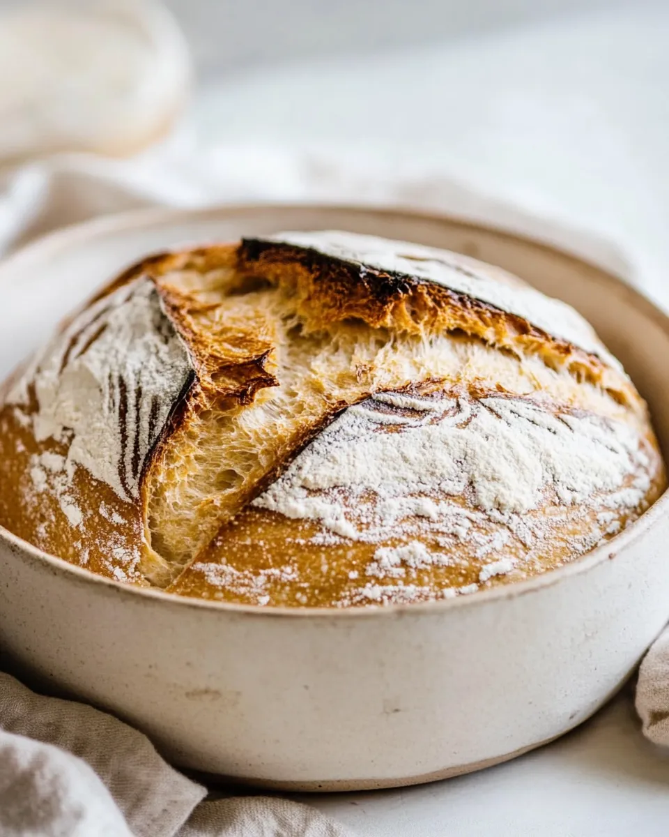 Delicious Sourdough Bread shot