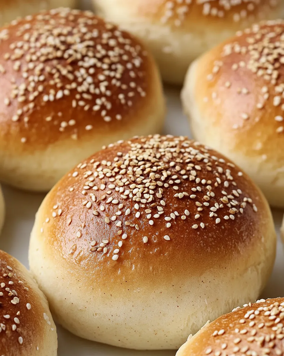 Classic Sourdough Hamburger Buns image