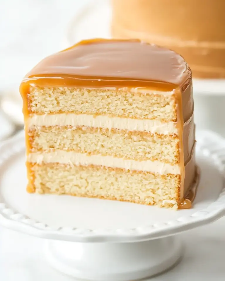 Homemade Southern Caramel Cake photo
