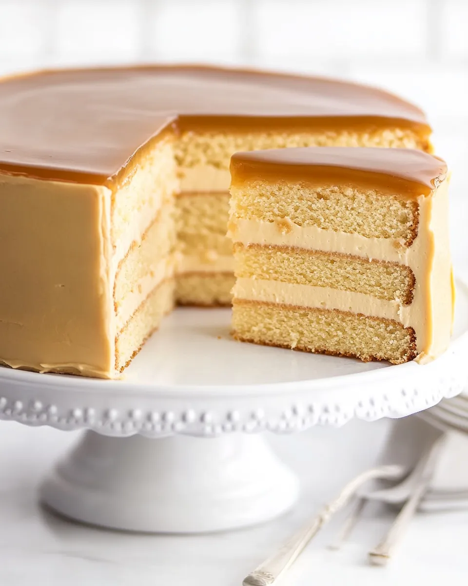 Easy Southern Caramel Cake recipe photo