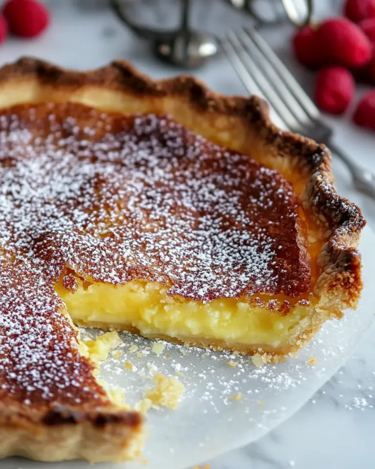 Homemade Southern Chess Pie photo