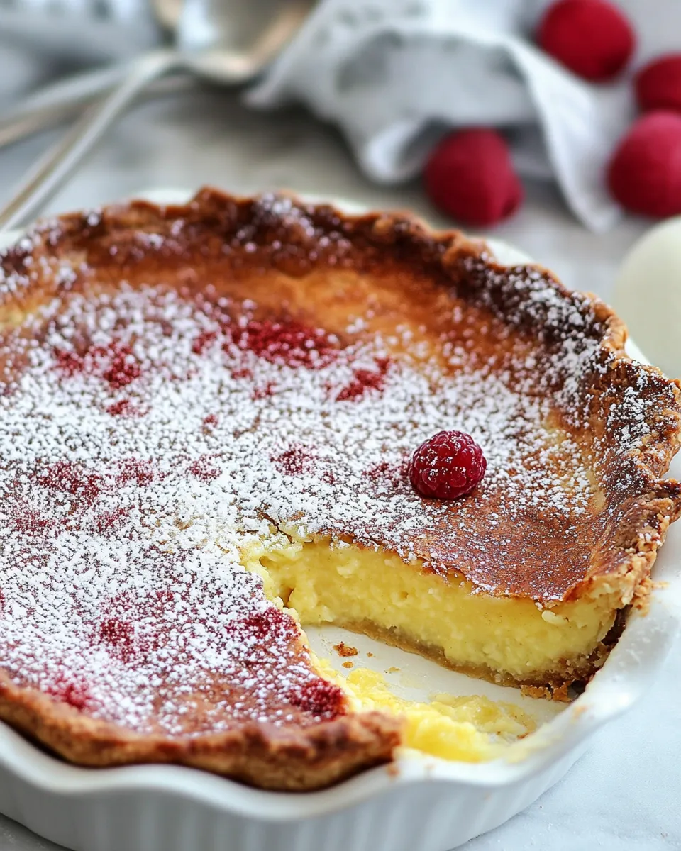 Easy Southern Chess Pie recipe photo