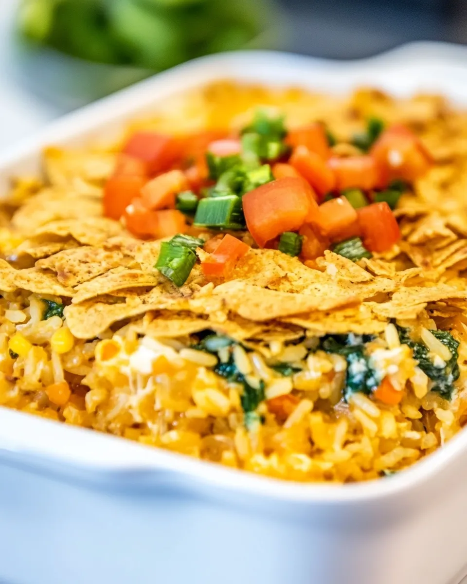 Classic Southwestern Turkey Rice Casserole image