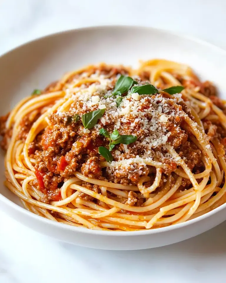 Homemade Spaghetti Bolognese photo